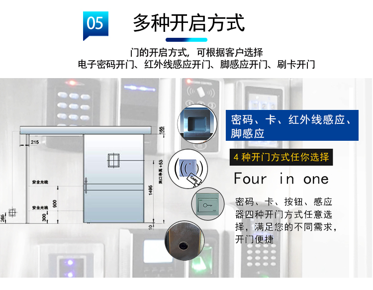 醫(yī)用自動(dòng)門開啟方式