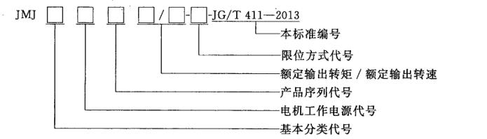 卷簾門卷門機(jī)符號代碼解釋