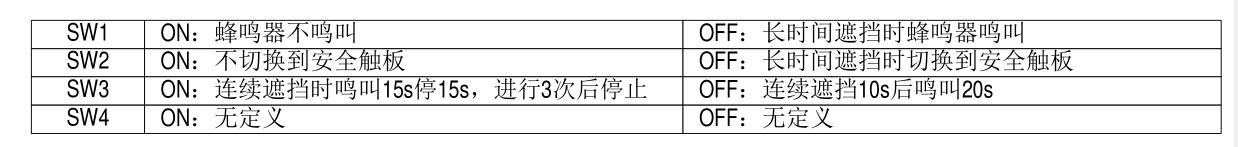 高速門安全光幕設(shè)置